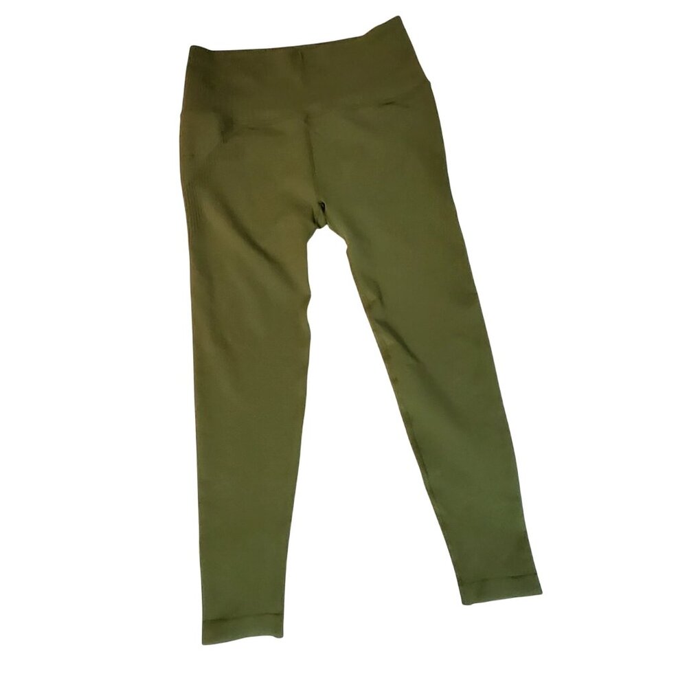 Joylab Green High-Waist Seamless Leggings Medium Size Nylon/Spandex Activewear